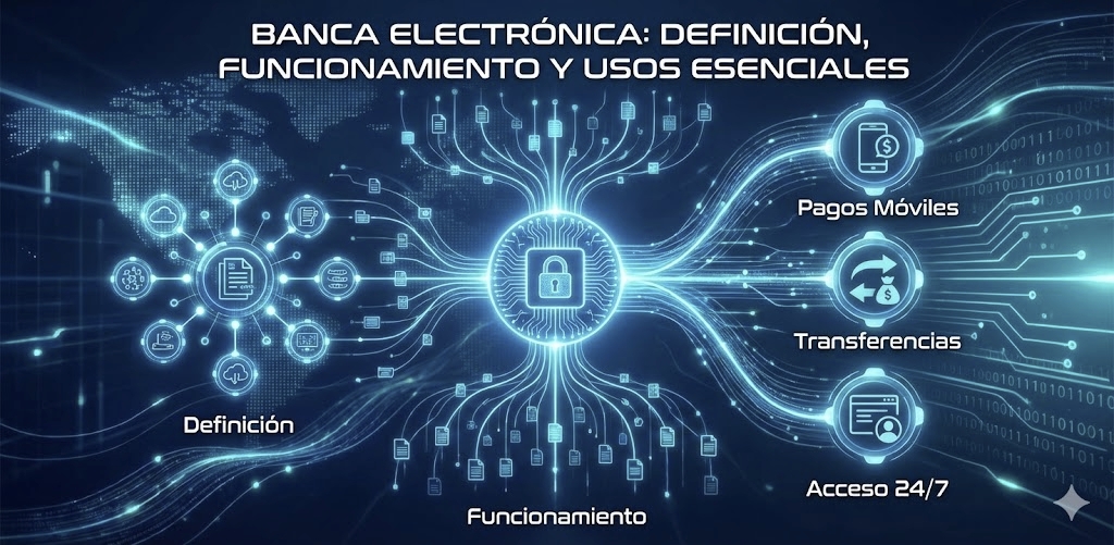 Banca Electrónica: definición, funcionamiento y usos esenciales