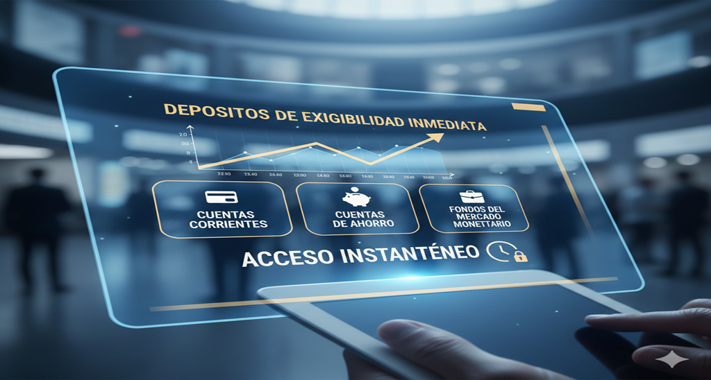 Depósitos de exigibilidad inmediata: definición, ejemplos y regulación en México