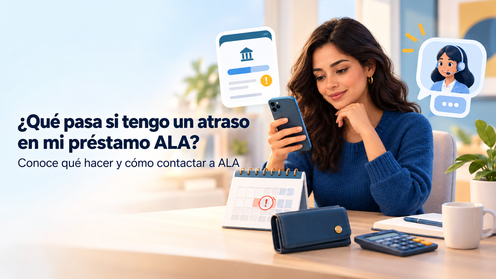 ¿Qué pasa si tengo un atraso en mi préstamo ALA?